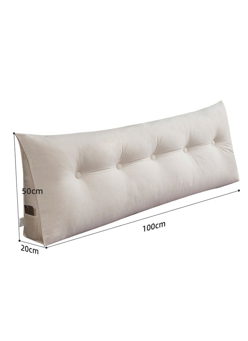 3 in 1 Soft Reading Pillow, Wedge Pillow Sofa, Lumbar Pillow Bed Cushion, Back Support Cushion, Seat Cushion, Neck Support Pillow, Bed Chair Cushion, Headboard Bed Pillow