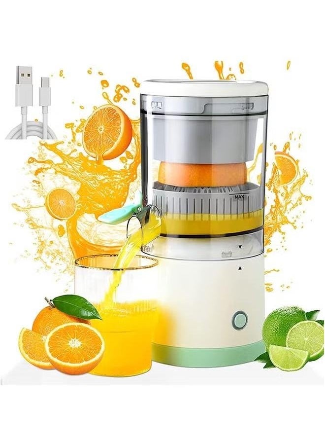 Citrus Juicer, Electric Orange Juice Squeezer with Powerful Motor and USB Charging Cable, Juicer Extractor , Lime Juicer