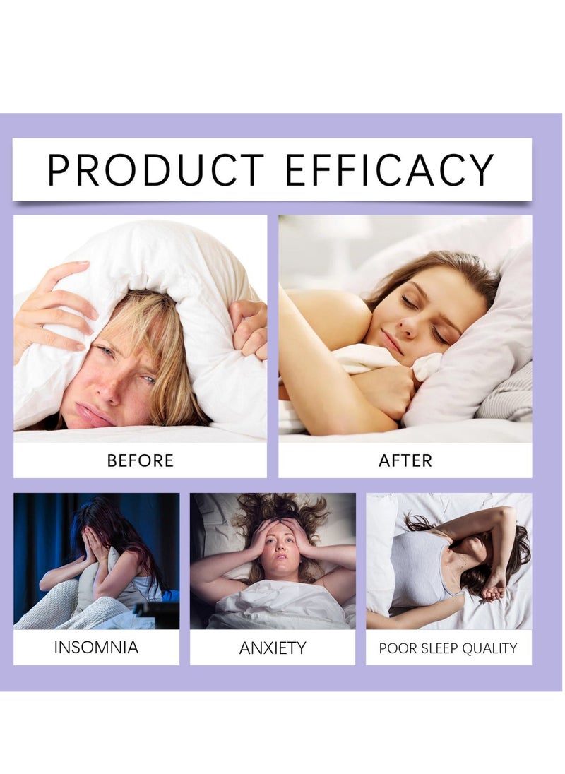 Lavender Magnesium Body Spray,Calms,Soothes,And Helps You Sleep Peacefully,Relieve Muscle Tension, Effectively Relieve Stress And Relax The Body And Mind, Support Sleep 30ml