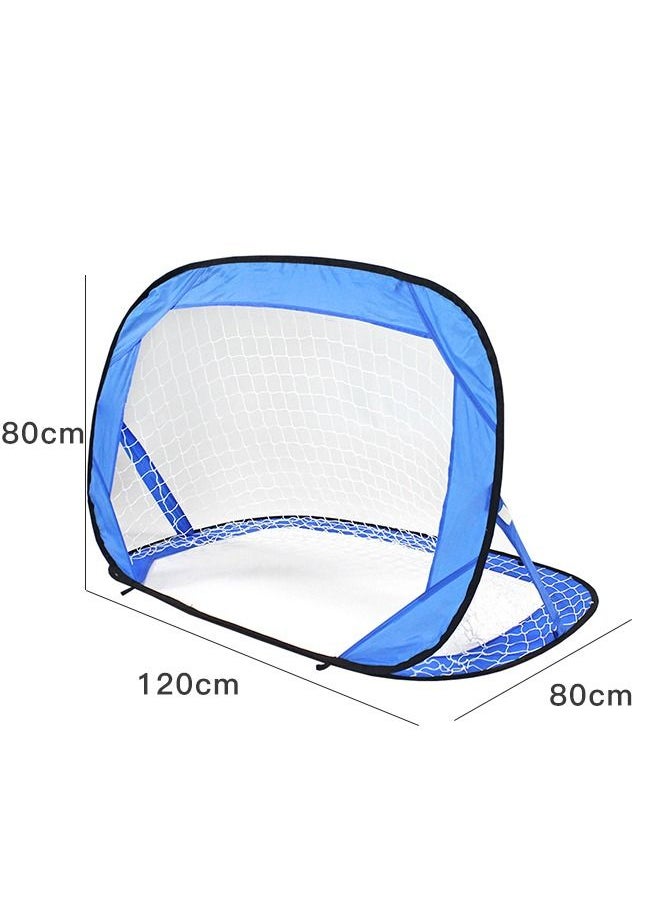 Children's Portable Grid Football Door Folding Sports Toy