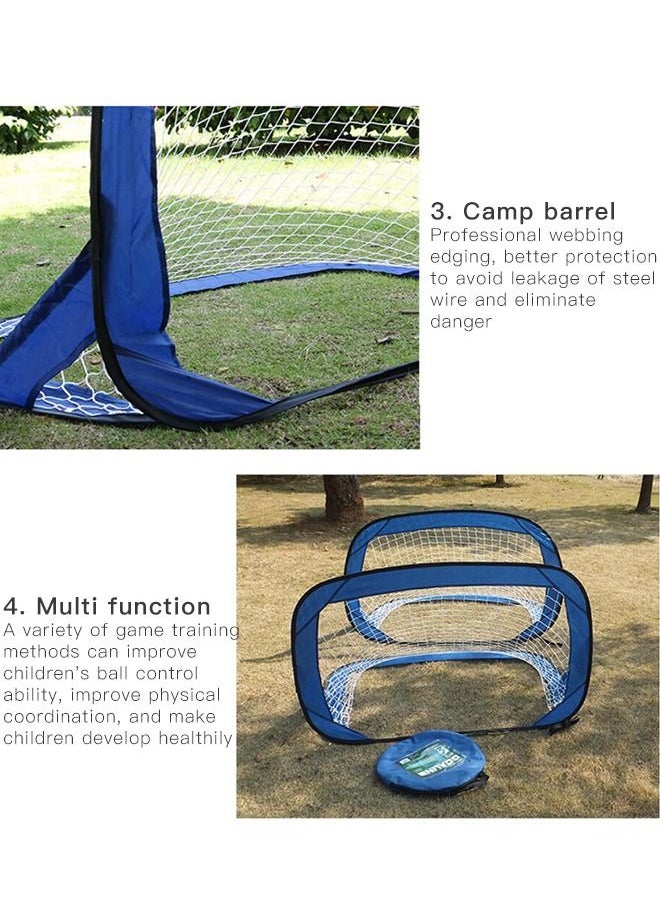 Children's Portable Grid Football Door Folding Sports Toy