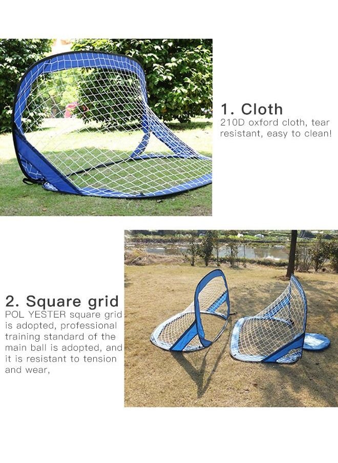 Children's Portable Grid Football Door Folding Sports Toy
