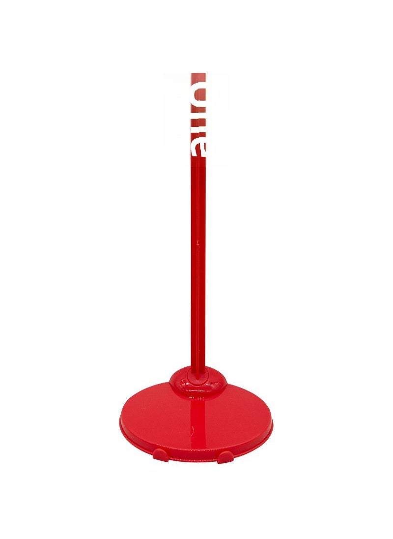 Doll Stand Waist Clip Support Base 6-Inch Accessories Red waist bracket