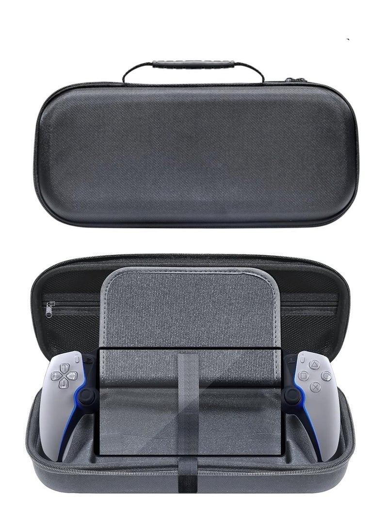 Portable Carrying Case for PlayStation Portal Shockproof Handheld Storage Box with Screen Saver Design Compatible with PlayStation 5 Portal