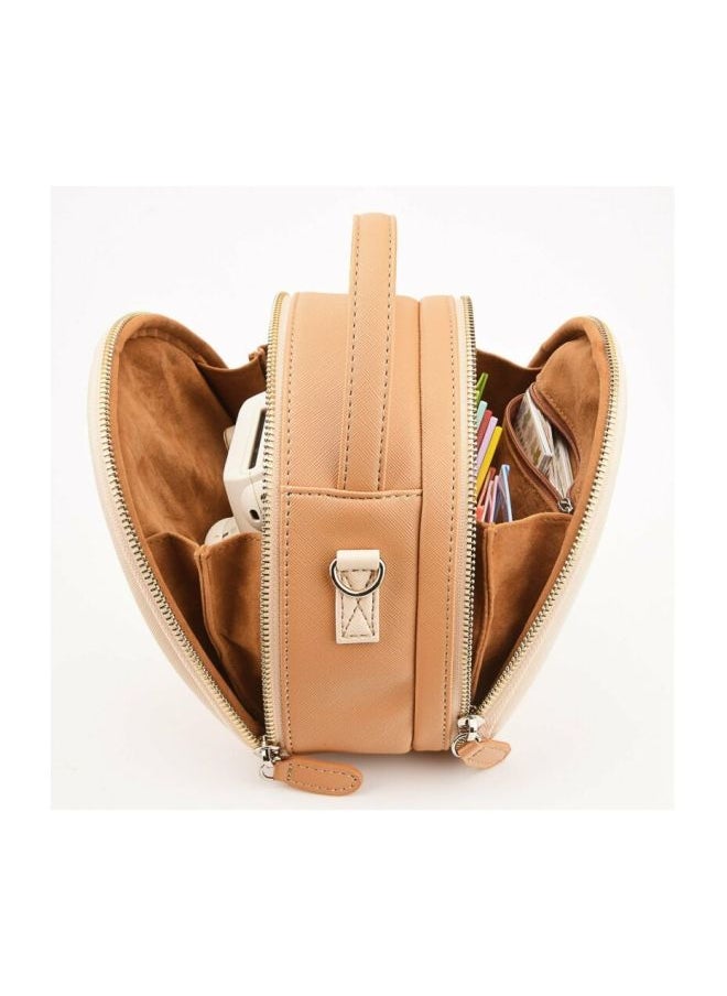 Universal Carry Case Bag For Instax Mini 8 70 7s 25 50s 90 Beige
