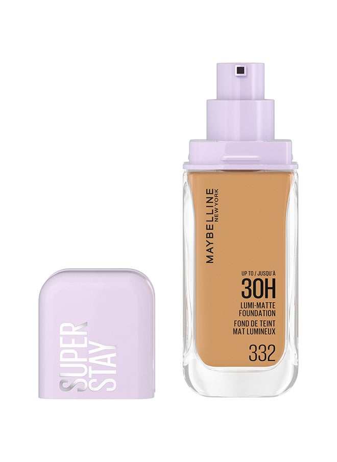 Super Stay Lumi-Matte Foundation, 30Hr Longwear Formula  332