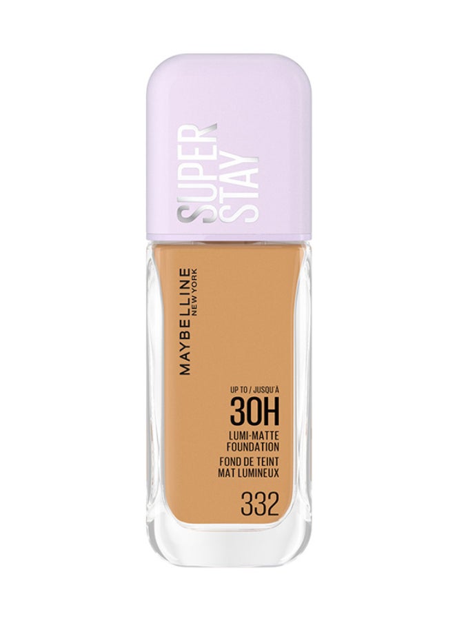 Super Stay Lumi-Matte Foundation, 30Hr Longwear Formula  332