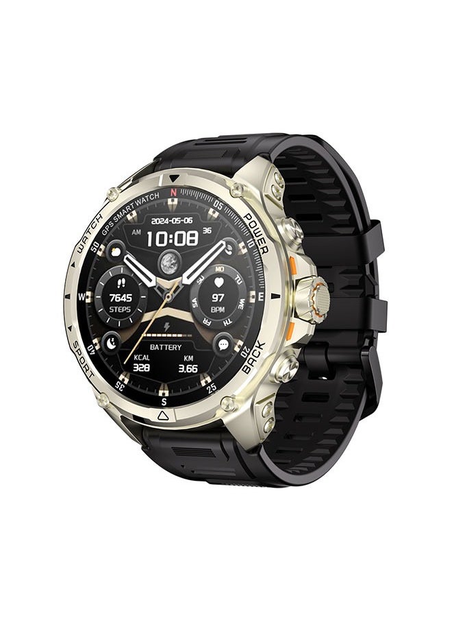KUMI U5 Pro Smart Sports Watch AMOLED Display Heart Rate Detection 170 Motion Detection Assist Support ChatGPT Waterproof Fitness Watch Wireless Call Compatible with Android iOS silver