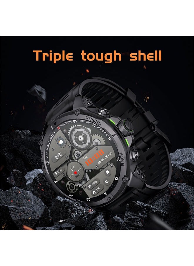 KUMI U5 Pro Smart Sports Watch AMOLED Display Heart Rate Detection 170 Motion Detection Assist Support ChatGPT Waterproof Fitness Watch Wireless Call Compatible with Android iOS silver