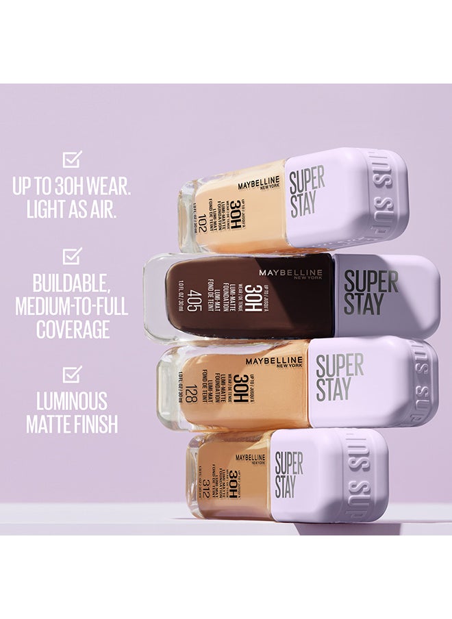 Super Stay Lumi-Matte Foundation, 30Hr Longwear Formula  250