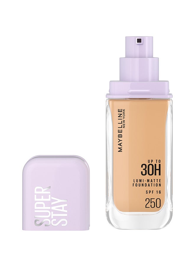 Super Stay Lumi-Matte Foundation, 30Hr Longwear Formula  250