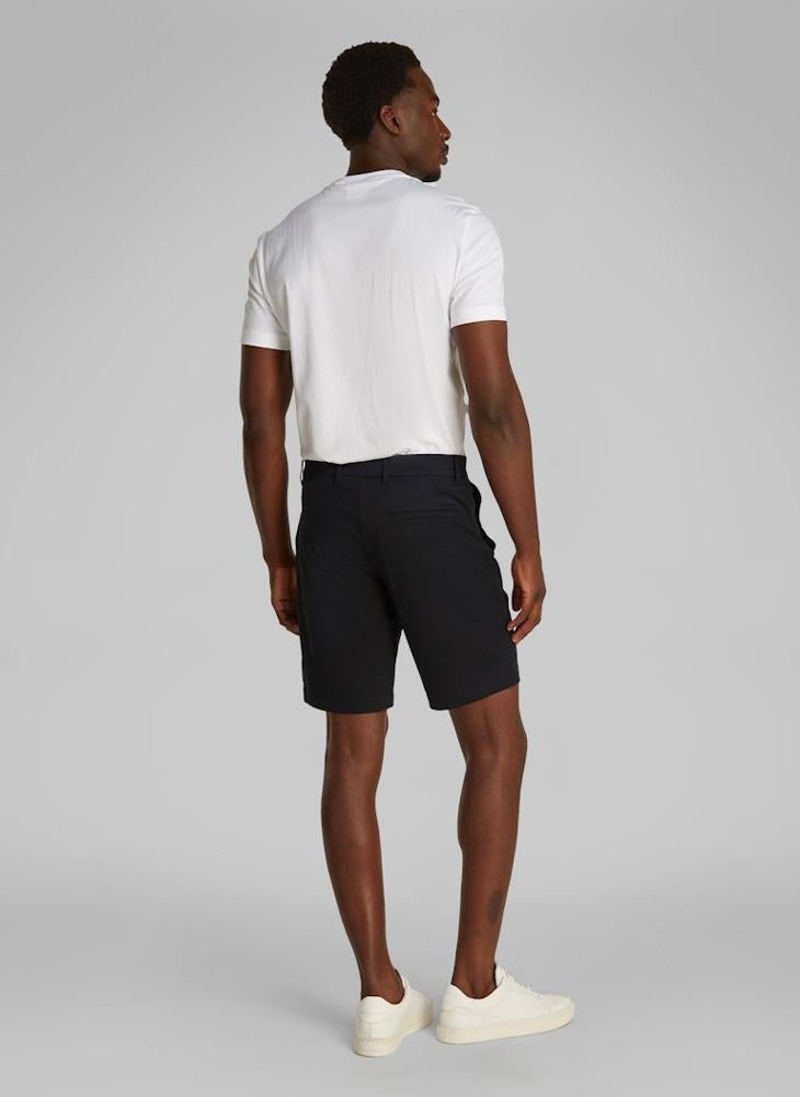 Slim Satin Stretch Shorts