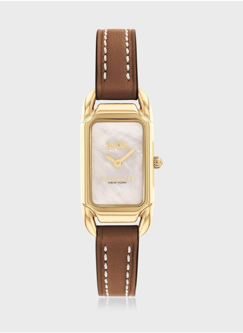 Cadie Leather Strap Analog Watch