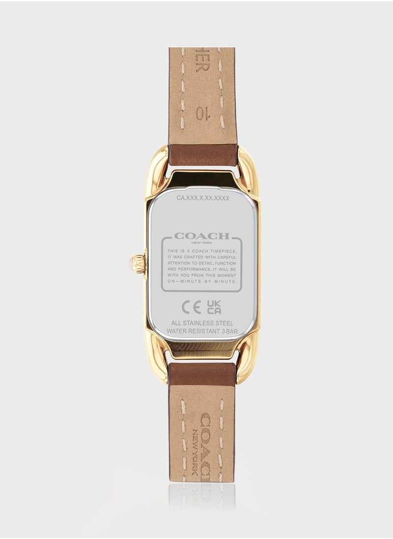 Cadie Leather Strap Analog Watch