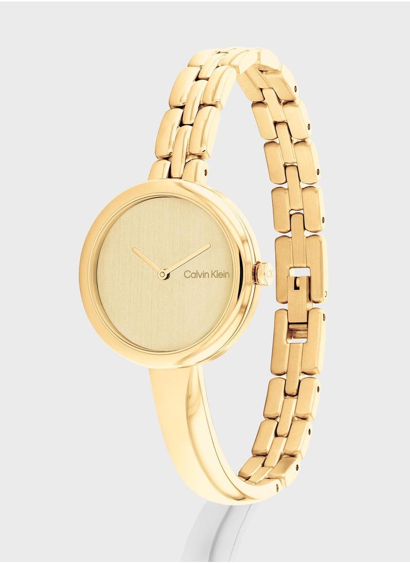 Bangled Analog Watch