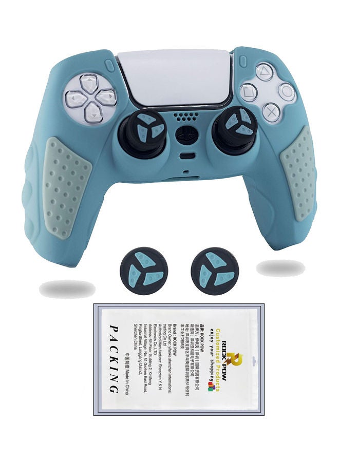 Silicone Grip Protector Rubber Case Cover Set for PS5 Controller