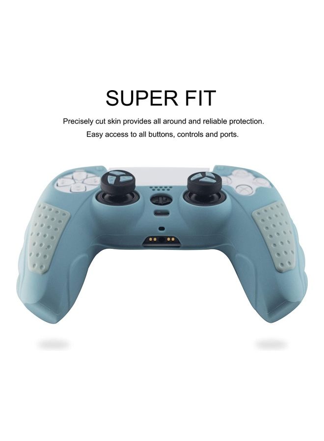 Silicone Grip Protector Rubber Case Cover Set for PS5 Controller