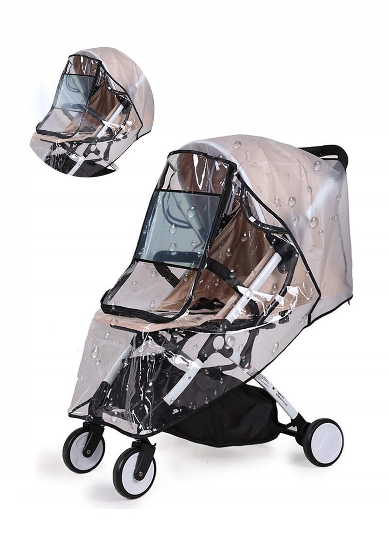 Rain cover baby stroller accessories universal waterproof rain cover windproof cover dust cover