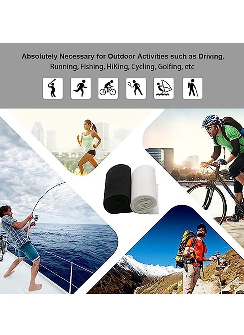 4pcs Arm Sleeves for Men and Women - Tattoo Cover Up - Cooling Sports Sleeve for Basketball Golf Football