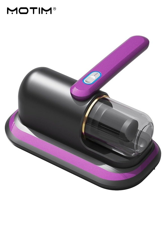 Wireless Dust Mite Removal Handheld Household, Bed Sofa Vacuum Cleaner, 8000Pa, Portable Mite Removal Dust Tools, Electric UV Sterilizer for Bed Pillows Cloth Sofas and Carpet