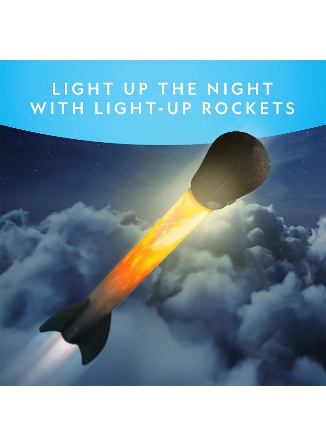 Air Rocket Toy Ultimate LED Rocket Launcher For Kids Stomp And Launch The Light Up Air Powered