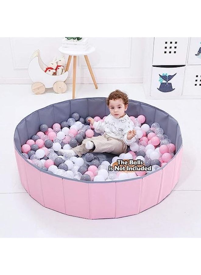 Folding Portable Ocean Ball Pit  for Toddlers Kids Playhouse Pool Ball Pit Accessories