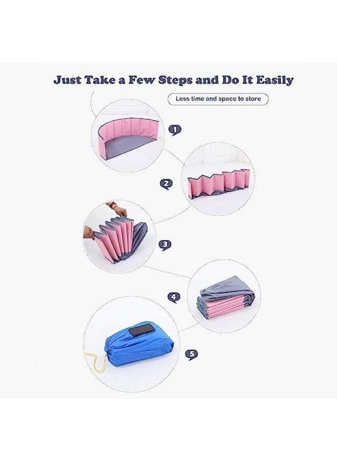 Folding Portable Ocean Ball Pit  for Toddlers Kids Playhouse Pool Ball Pit Accessories