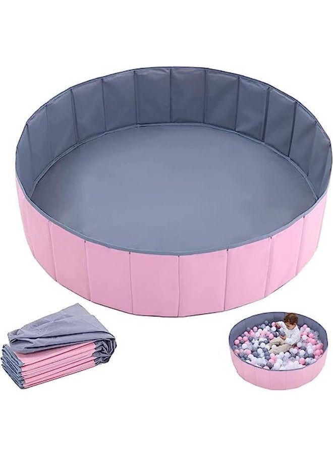 Folding Portable Ocean Ball Pit  for Toddlers Kids Playhouse Pool Ball Pit Accessories