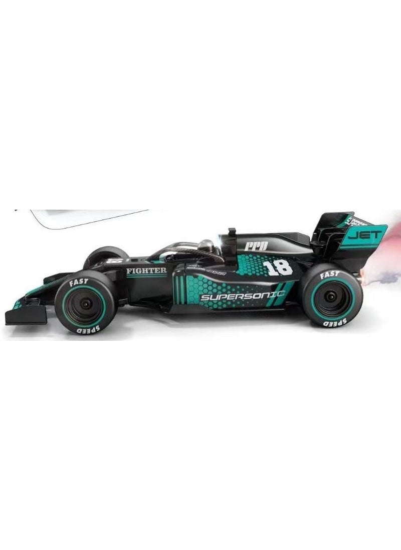 Formula One RC Racing Toy Car (Green) Premium Quality High Speed Racing