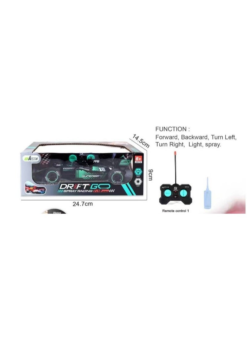 Formula One RC Racing Toy Car (Green) Premium Quality High Speed Racing
