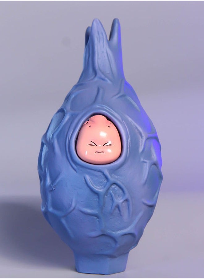 Dragon Ball Majin Buu Action Figure Decorative Resin Sculpture Home Decor Statue, Art Figurine Home Ornament Decoration for Office, Living Room, Bedroom, Book Shelf, TV Cabinet, Desktop