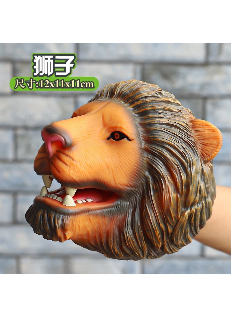 Dinosaur Hand Puppet Soft Rubber Model Toy Orangutan [Hand Puppet]]