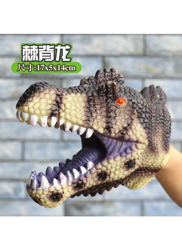 Dinosaur Hand Puppet Soft Rubber Model Toy Orangutan [Hand Puppet]]