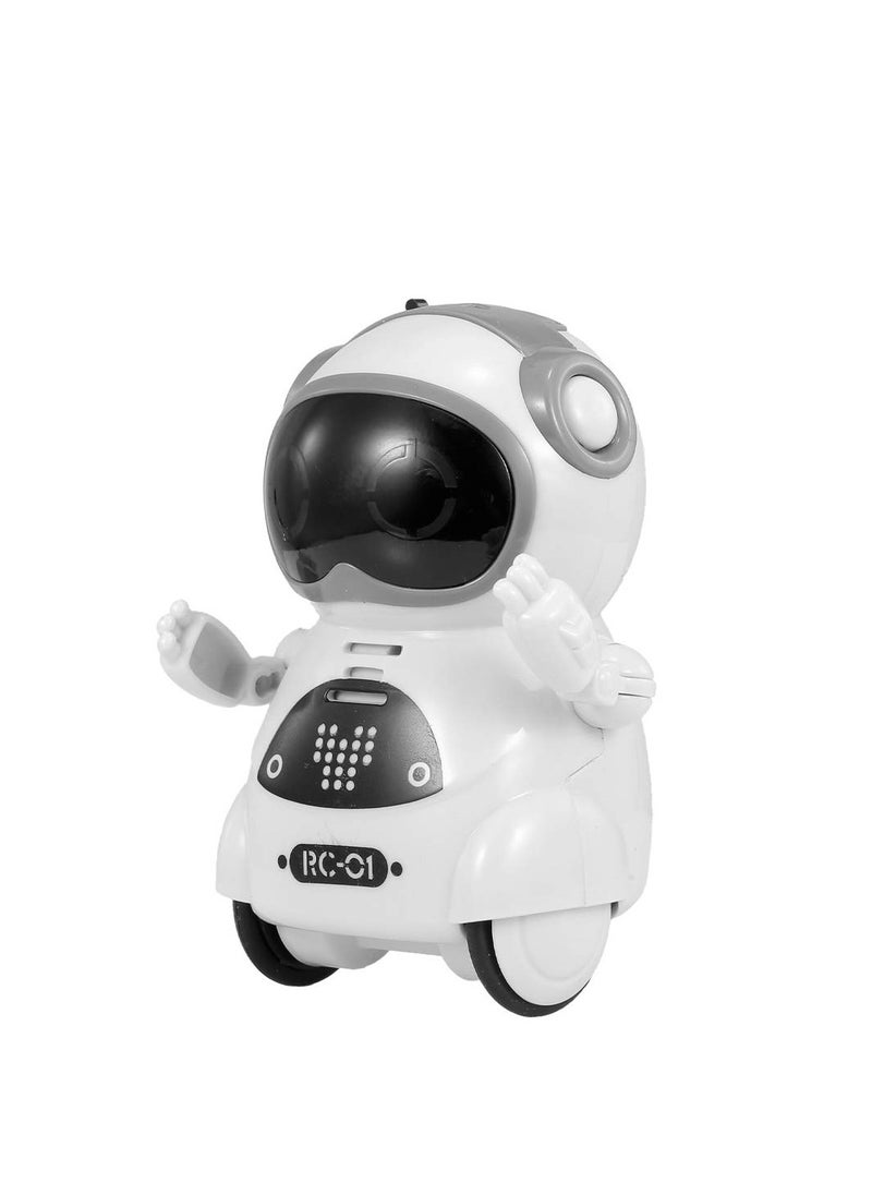 Cute Interactive Pocket Robot Pets for Kids - Rechargeable Smart Talking Robots with Voice Recognition, Singing, Dancing, and Storytelling Features. Perfect Mini Robot Companion!