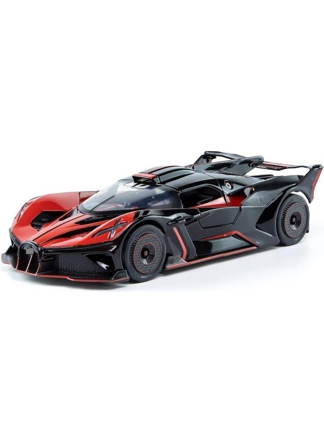 1:24 Bugatti Supercar Racing Alloy Model Diecast Car