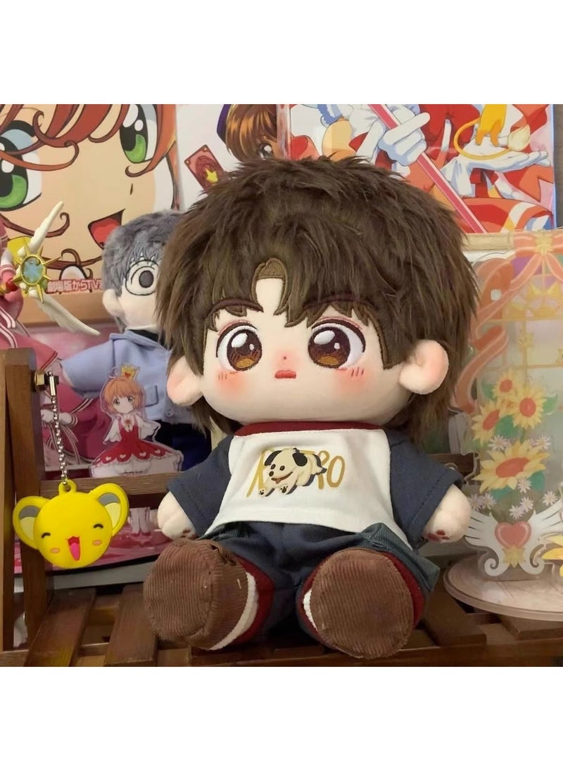 20cm Cotton Doll Plush Outfit Set Puppy run