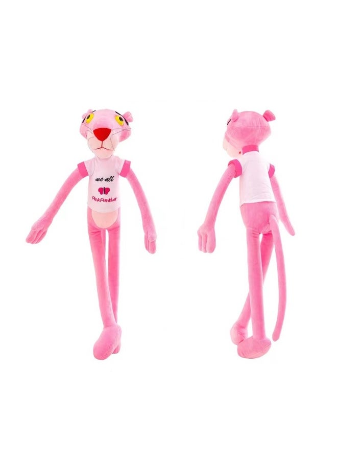Cute Pink Panther Plush Doll Children's Gift 60cm
