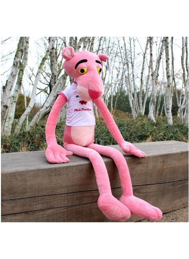Cute Pink Panther Plush Doll Children's Gift 60cm