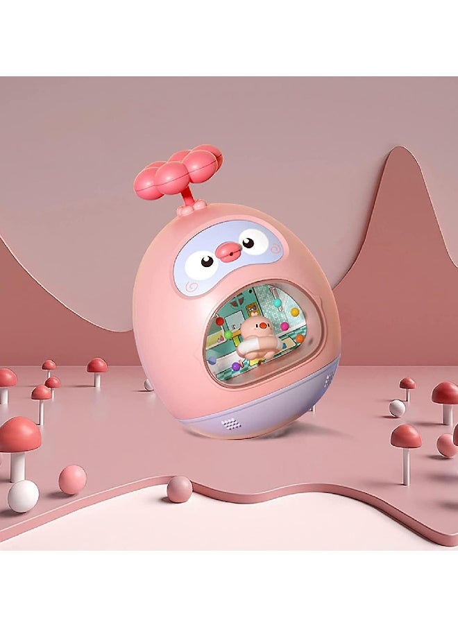 Pink Cute Floating Bubble Baby Bath Toy