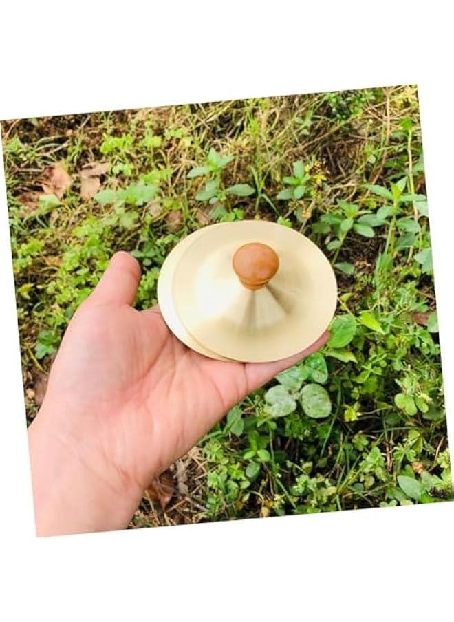 4pcs Children's Percussion Instrument Mini Cymbals Mini Hand Bells Small Cymbals Kids Mini Cymbal Brass Cymbals Copper Cymbals Hand Cymbals Toys Music Toddler Metal Spain