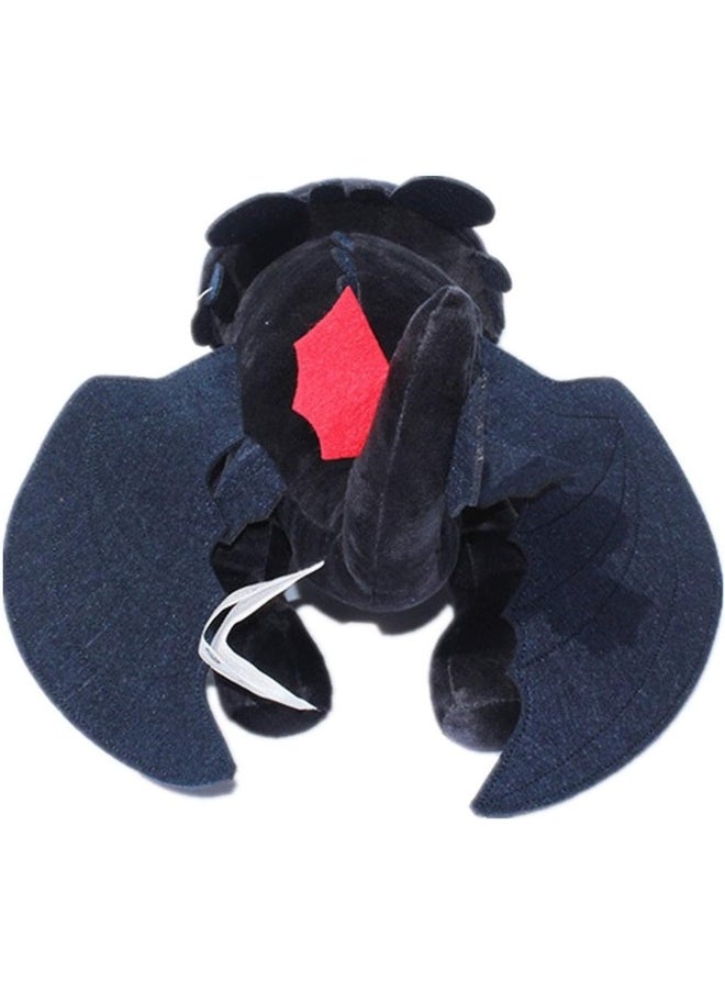 How to Train Your Dragon 3 Night Fury Plush Toy 9 Inch Toothless Doll Toy Stuffed Soft Animal Cartoon Gift