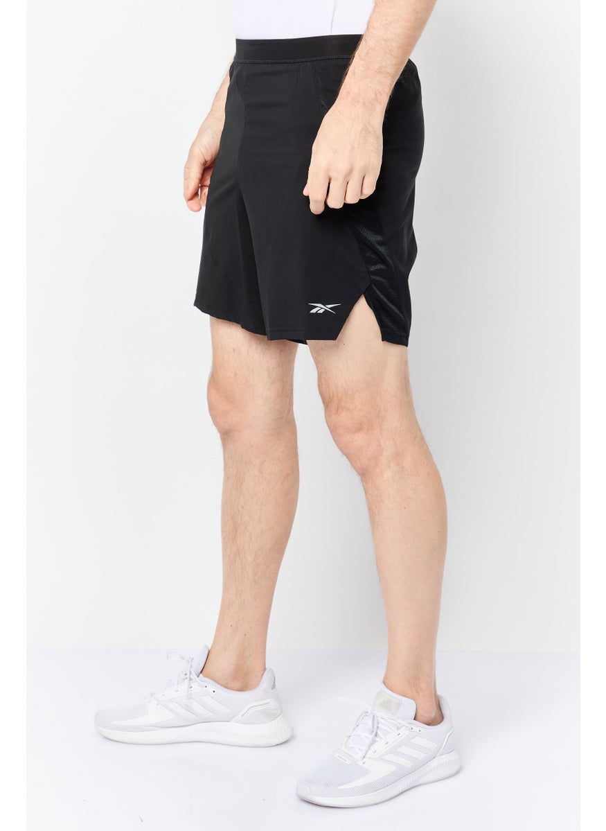Men 7 Inseam Sportswear Fit Running Short, Black