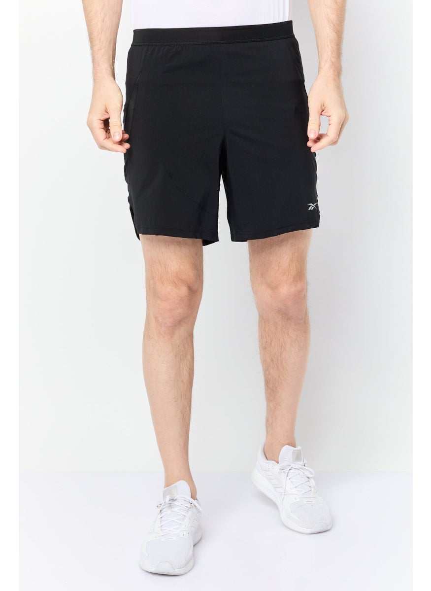 Men 7 Inseam Sportswear Fit Running Short, Black