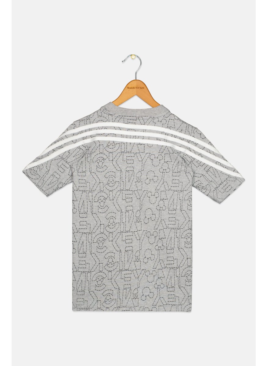 Adidas x Disney Toddlers Girl Sportswear Fit Short Sleeve Training T-Shirt, Grey