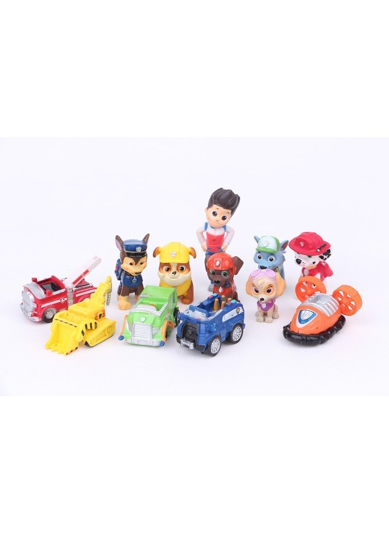 1 x 5 pcs Sonic Mouse Figurine Toy Model Collection 12 1 generation dogs