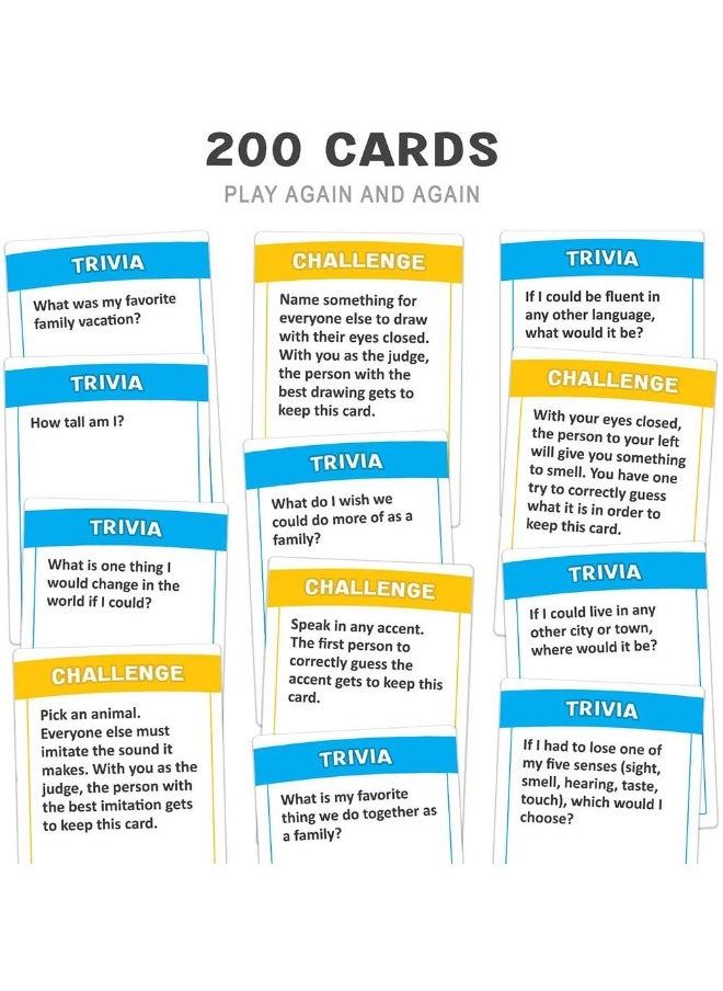 Do You Really Know Your Family? A Fun Family Game Filled With Conversation Starters And Challenges - Great For Kids Teens And Adults