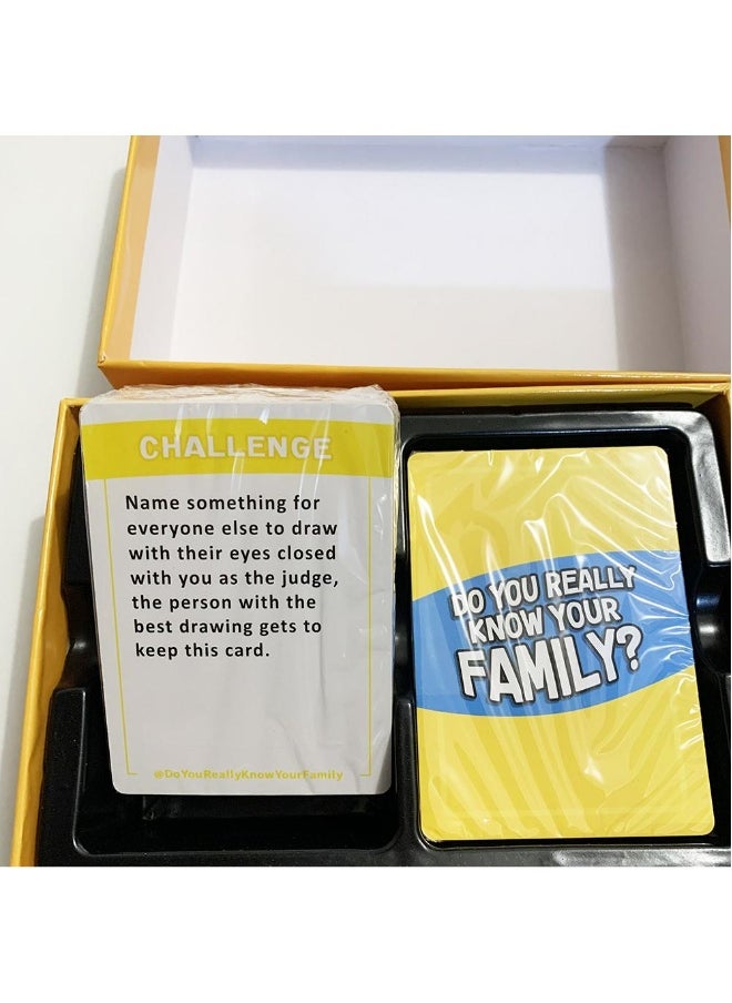 Do You Really Know Your Family? A Fun Family Game Filled With Conversation Starters And Challenges - Great For Kids Teens And Adults