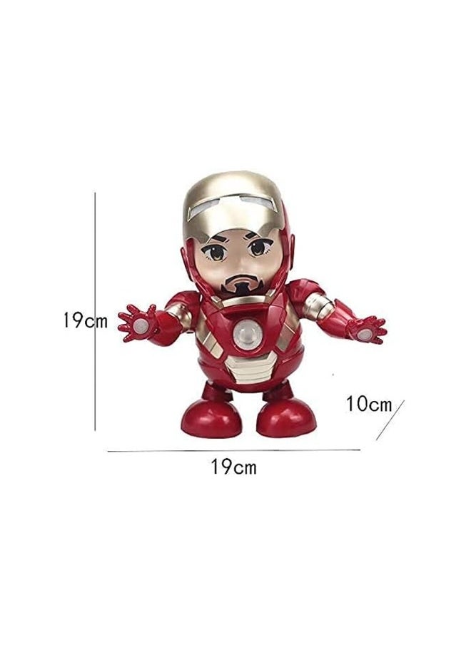 Singing Dancing Iron Man Electric Robot Children Toy