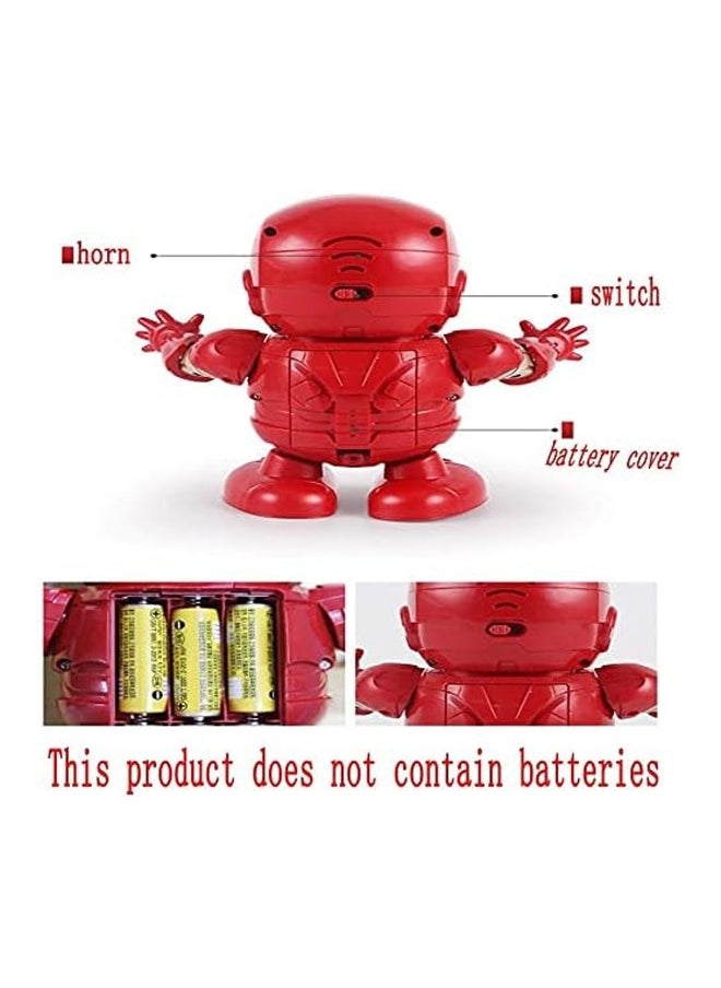 Singing Dancing Iron Man Electric Robot Children Toy