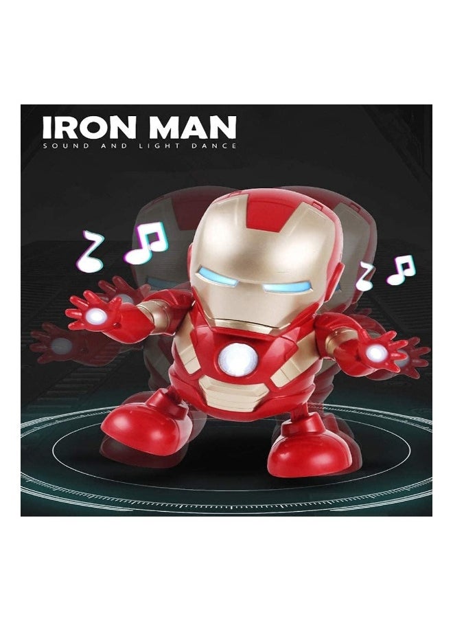 Singing Dancing Iron Man Electric Robot Children Toy